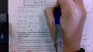 Pre-Calculus 6-3 Lesson