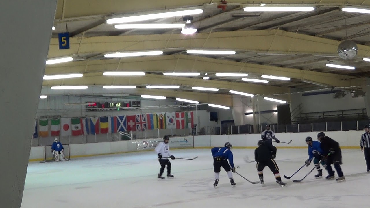 Stockton ice hockey league Jan, 20.2020 Red 3nd period (1/2) YouTube