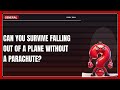 Can You Survive Falling Out of a Plane Without Your Parachute?