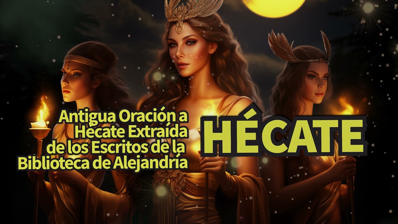 Oración Secreta a Hécate Extraída de la Biblioteca de Alejandría #hecate  #oracion #hekate