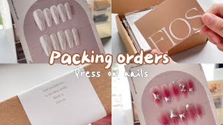 PACKING ORDERS WITH ME | PRESS ON NAILS | NEW UPDATES Wealth