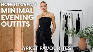 MINIMAL SUMMER EVENING OUTFITS WITH ARKET