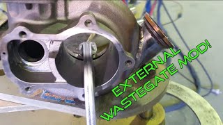 Turbo external wastegate mod