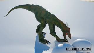 Indominus Rex Create Blender Version 2.8