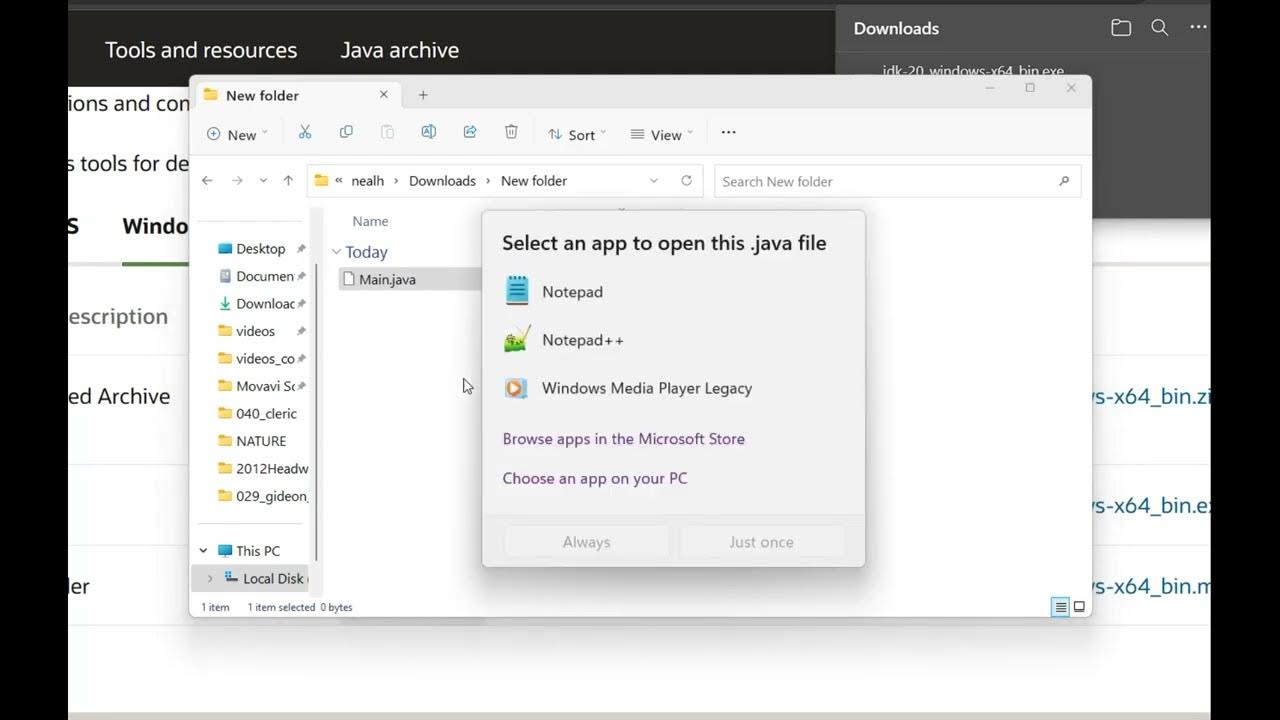 Installing java on windows 11 youtube