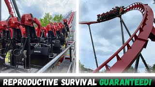 If you are riding Vortex at Carowinds soon, DO THIS to prevent- well, you know…