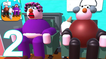 Escape Grandma obby Cookie Mod Gameplay Walkthrough Part 2 (IOS/Android)