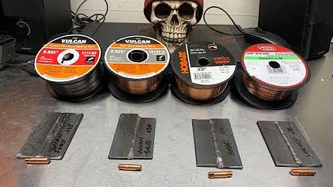 Lincoln, Hobart, Vulcan Solid Welding Wire Vs  Flux Does it Make a Difference? (Shielding Gas Fail)
