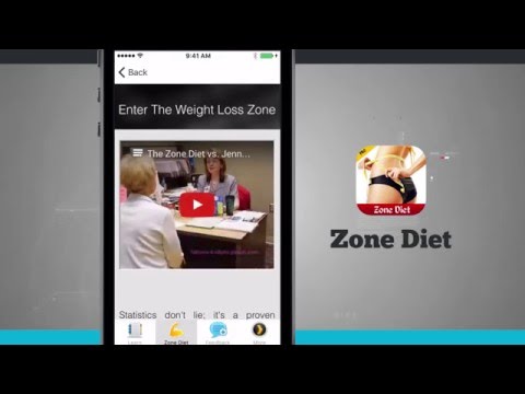 Zone Diet iPhone App Demo