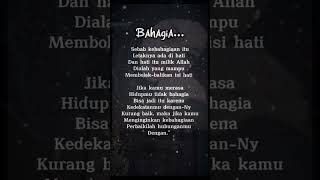 jika kamuh tidak merasa bahagia #quotes #motivasidiri #videoshort #shorts