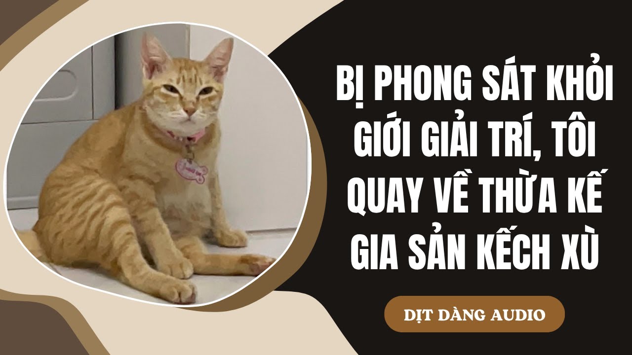 [TRUYỆN AUDIO] Bị Phong Sát Khỏi Giới Giải Trí, Tôi Quay Về Thừa Kế Gia Sản Kếch Xù | Dịt Dàng Audio