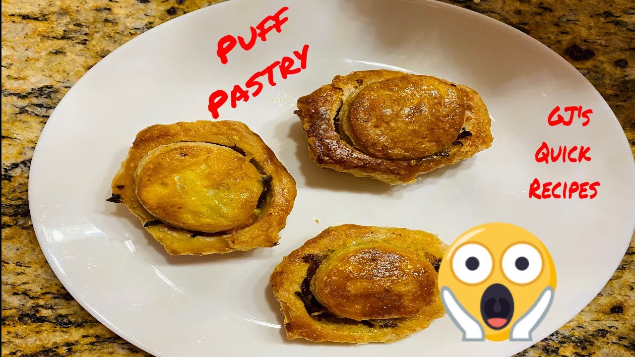 Spicy Puff Pastry Preparation II Quick Patties filling Recipe by GJ's Quick Recipes
