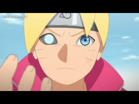 Boruto Uzumaki Activates Jougan | Boruto Shinki vs Urashiki (English Sub)