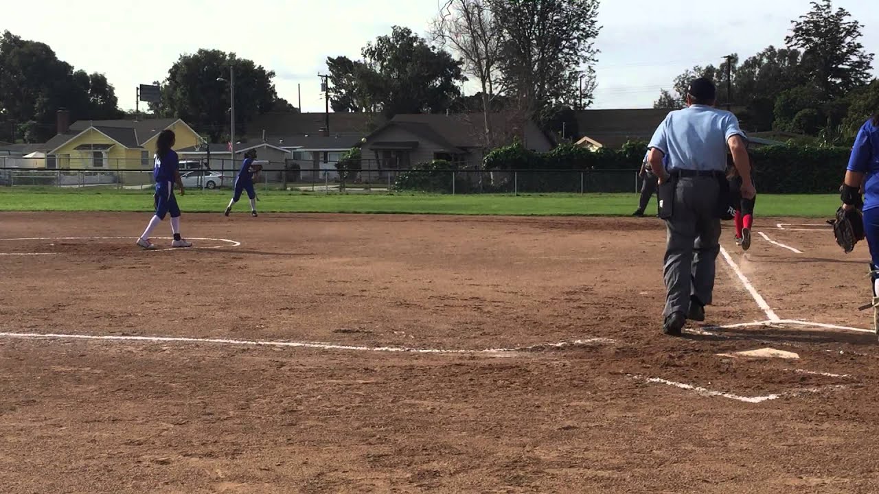 DEFENSE!!! North Torrance Select vs Downey. 14U Fast Pitch Softball. 03