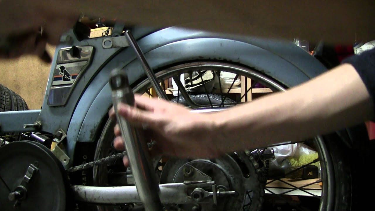 🏍 Peugeot 103 - Tuto / Changer les amortisseurs