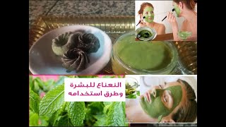 ماسك النعناع لعلاج حب الشباب والمسام الواسعة masque anti acnéet les pore ouvertes