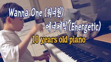 Wanna One (워너원) - 에너제틱 (Energetic) piano cover 피아노 커버 | 10 years old | 박지찬 연주 | 프로듀서 워너원