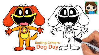 How to Draw DogDay | Smiling Critters