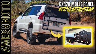 Vlog 82 - GX470 Molle Panel Install Instructions by Awesomoto 2,189 views 1 month ago 10 minutes, 29 seconds