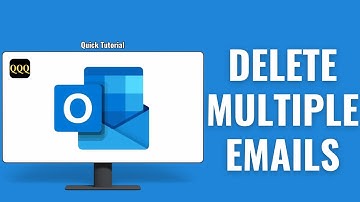 How to delete multiple emails in Outlook