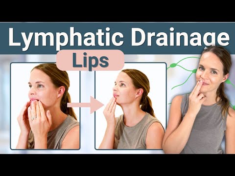 Mouth and Lips Lymphatic Drainage for Swelling and Lymphedema