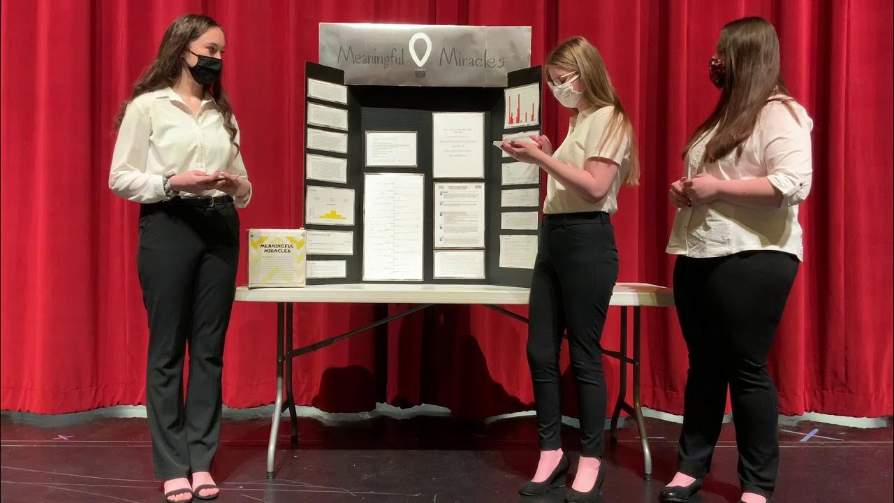 FCCLA STAR Event Chapter Service Display (Meaningful Miracles) YouTube