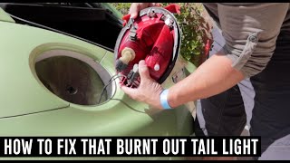 How to Remove your Tail Lights and Replace Tail Light Bulbs on a MK4 Volkswagen Beetle