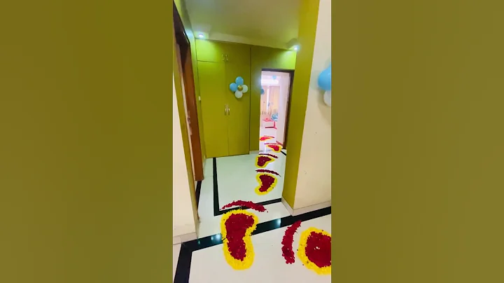 Welcome baby || welcome home decoration #welcomebaby #homedecor #welcomehome #viral  #shorts