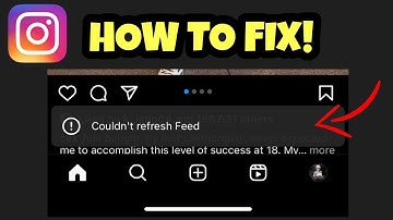 How To FIX INSTAGRAM "COULDN