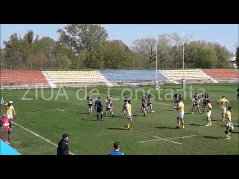 Rugbyștii de la Tomitanii Constanța au învins Universitatea Cluj și au urcat în clasament