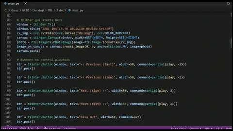 Decision Review System Using Python