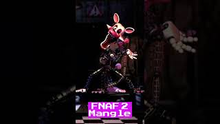 All Versions Of Foxy and Mangle