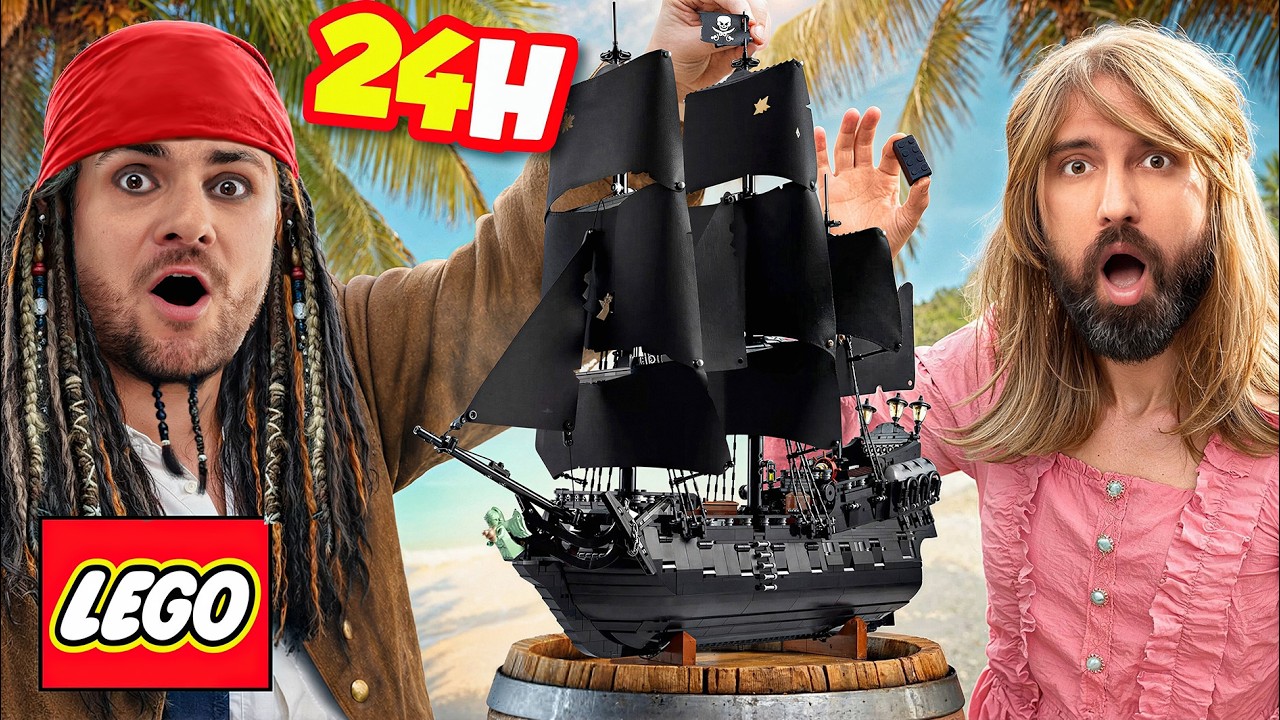 On a construit le LEGO PIRATES DES CARAÏBES sans dormir ! (Un calvaire)