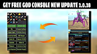 GET FREE GOD CONSOLE NEW UPDATE 2.0.28 || ARK SURVIVAL EVOLVED MOBILE 📱