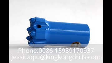 KKD.7/8buttons 34mm carbide button tapered chisel rock drill bit