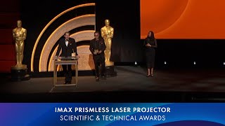 IMAX Prismless Laser Projector | Steve Read and Barry Silverstein | 2024 Sci-Tech Awards