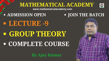 Klein four Group(K4) || Quaternion Group(Q8) || GROUP THEORY || LECTURE -9 || IIT JAM | CSIR-NET