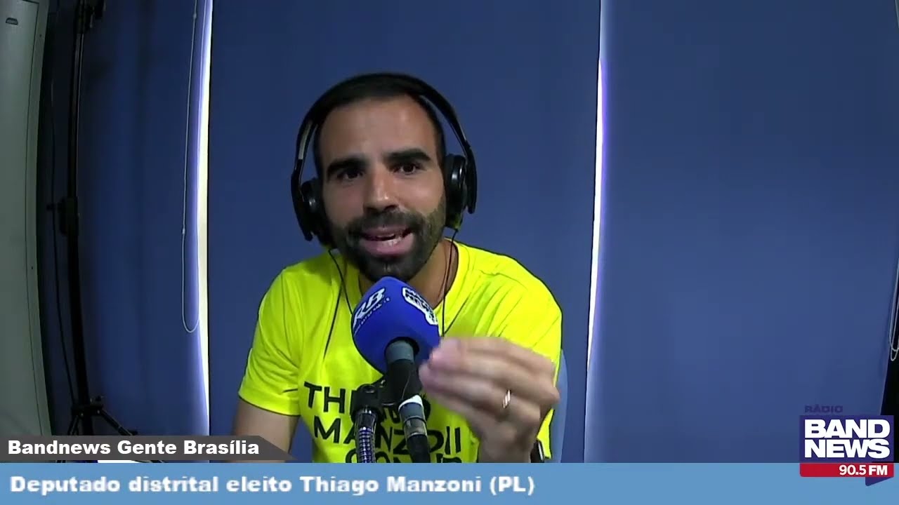 Thiago Manzoni começa com o pé-direito em primeira entrevista para rádio Bandnews
