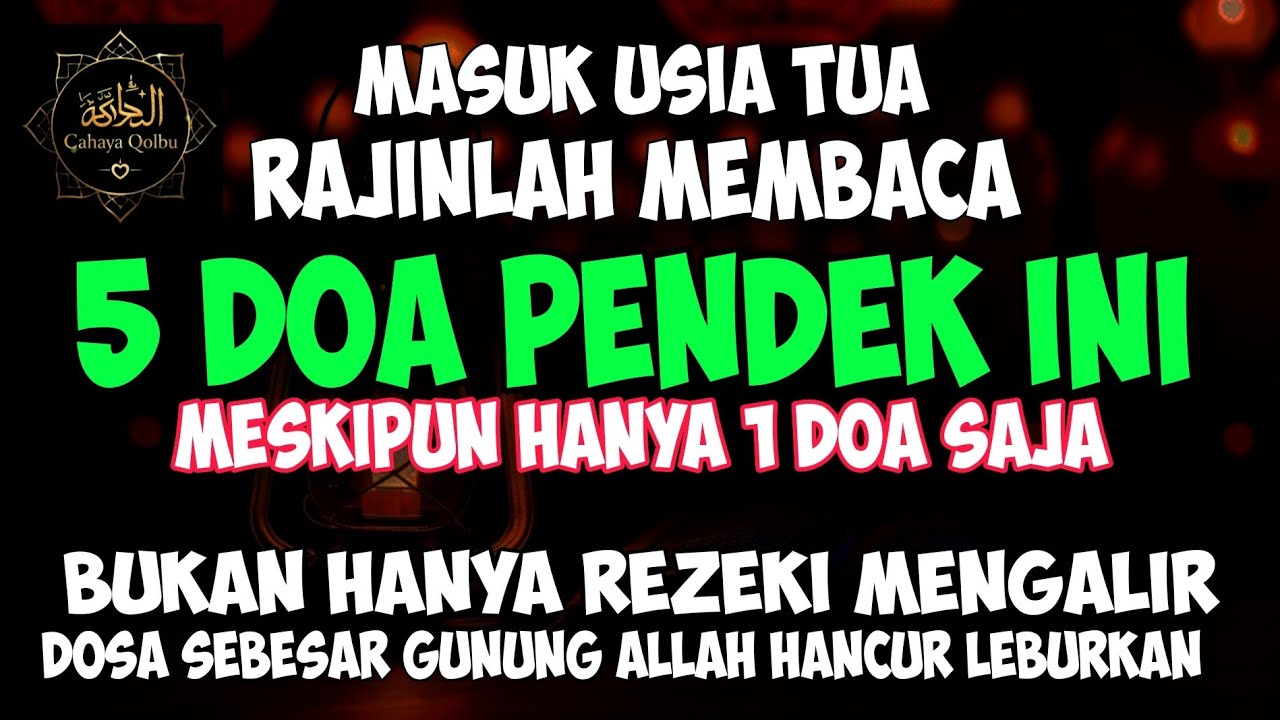 JANGAN SAMPAI MENYESAL! Hanya 5 Doa Ringan Ini yang Menjaga Anda dari Siksa Kubur