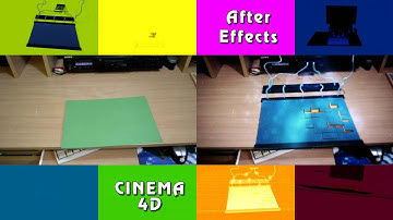 3D Camera Tracker in AE + Cinema 4D