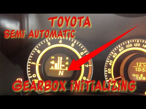 Toyota Auris MMT Multi-Mode GearBox Actuator and Clutch initialization Learning Code DTC  P0810