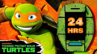 24 Hours with MICHELANGELO  | Hour by Hour | Teenage Mutant Ninja Turtles