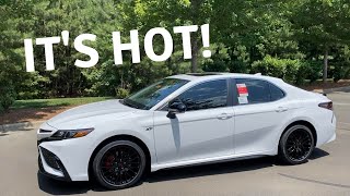 Super White 2021 Camry SE with XP Appearance Package for Sale!