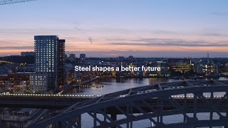 Steel shapes a better future