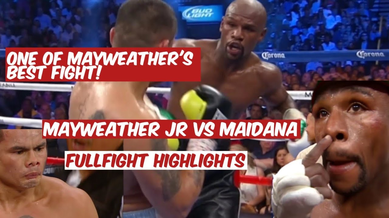 CONTROVERSIAL FIGHT,MAYWEATHER VS CARLOS MAIDANA!BOXING FIGHT KNOCKOUT ...