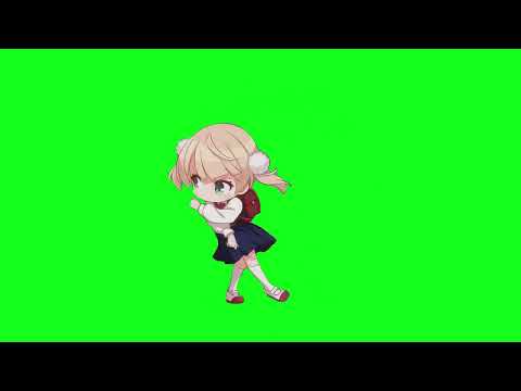 Loli Shigure Ui Green Screen