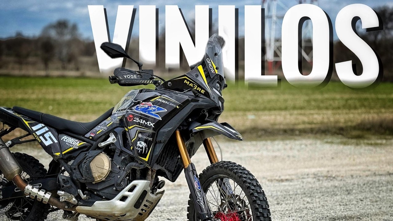 Vinilamos nuestra Voge 800 Rally / Vinila como un Pro ( Tutomabre )