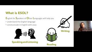 What is ESOL?