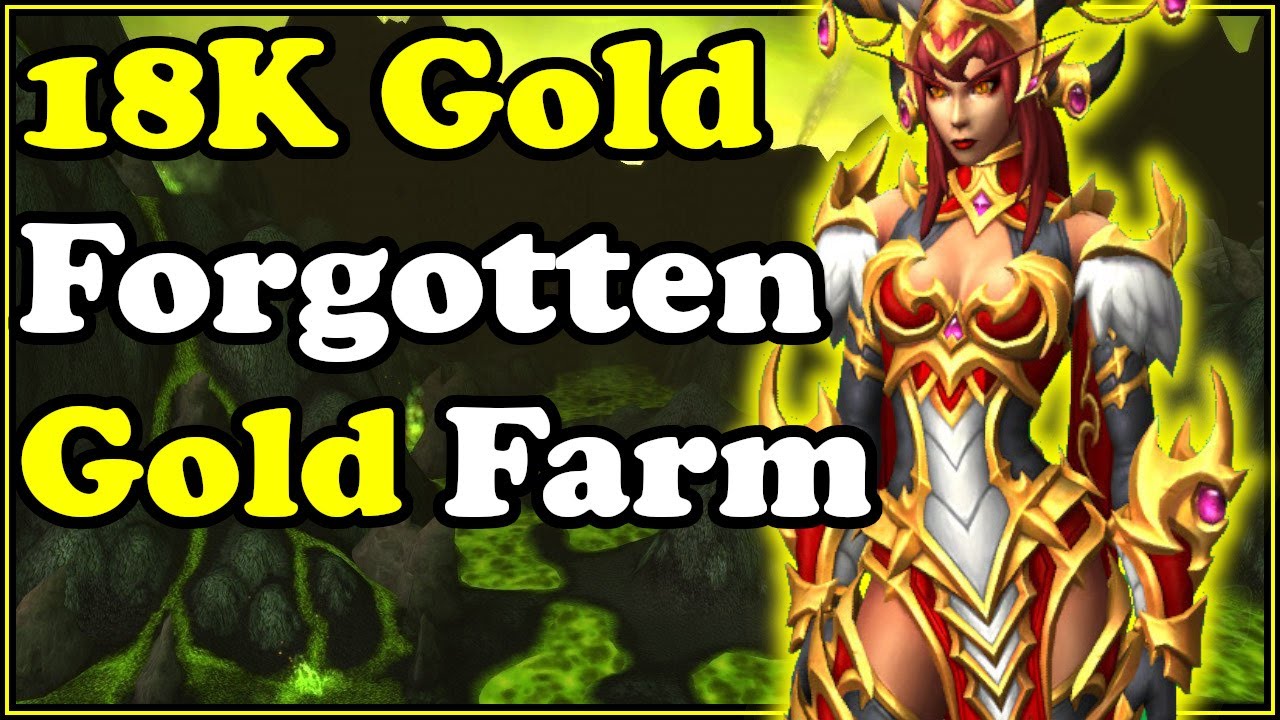 18K Forgotten Gold Farm In WoW Dragonflight