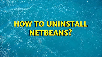 Ubuntu: How to uninstall NetBeans?